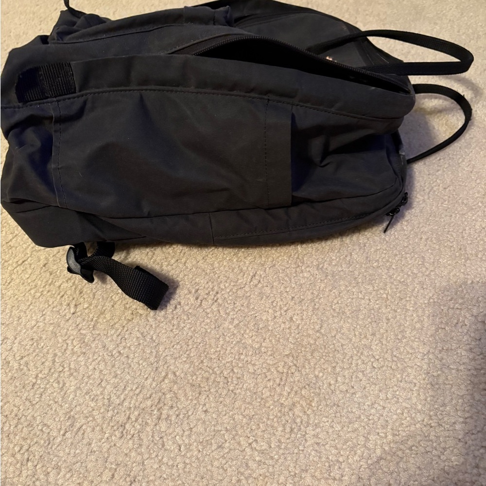 Embroidered Cherry Blossom 15 inch laptop Kånken Black Backpack - Picture 8 of 15